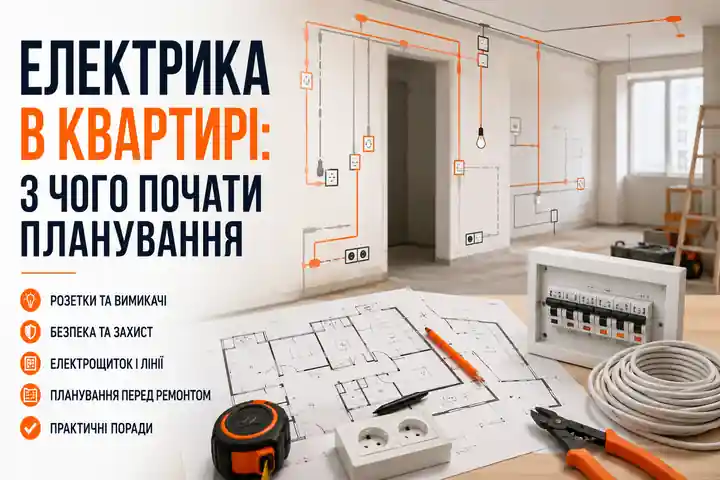 Планування електрики в квартирі