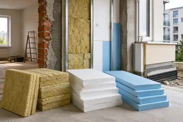 Порівняння утеплювачів для квартири та будинку: мінеральна вата, пінопласт і XPS
