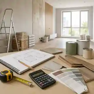 Планування запасу матеріалів для ремонту квартири