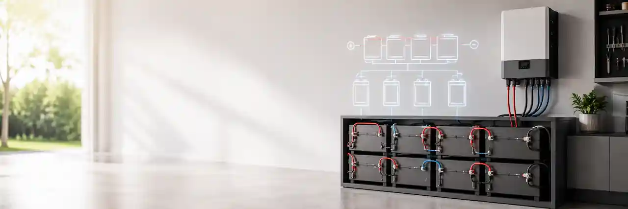 Battery Series and Parallel Calculator — Volts, Ah and Wh