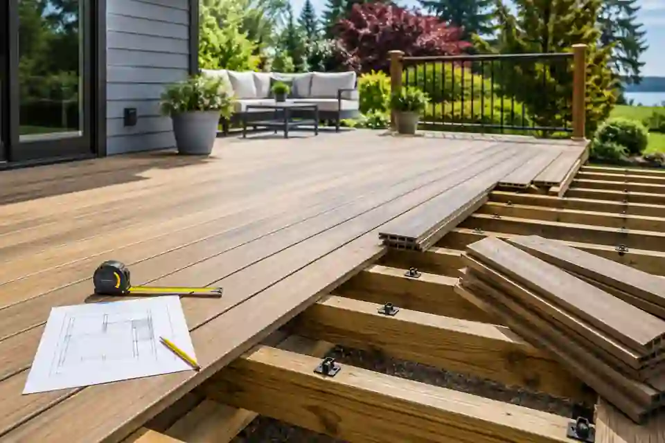 Decking Calculator — Boards, Joists, Fasteners and Cost