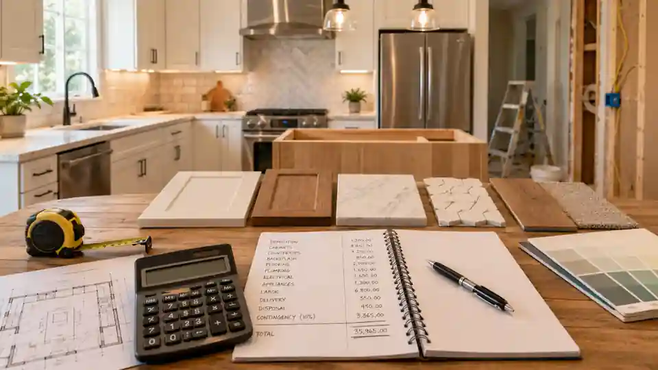 Kitchen Remodel Cost Calculator — Complete Renovation Budget