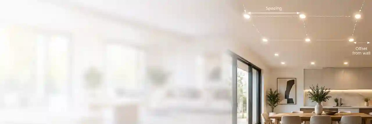 Recessed Lighting Calculator — Spacing, Layout & Count