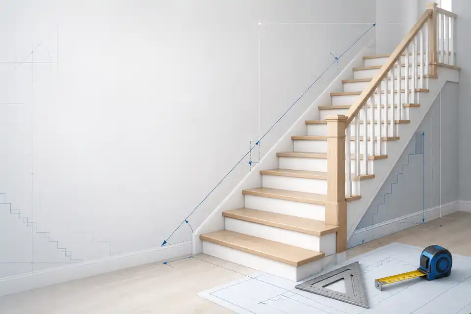 Stair Calculator — Rise, Run, Steps, Angle and Stringer
