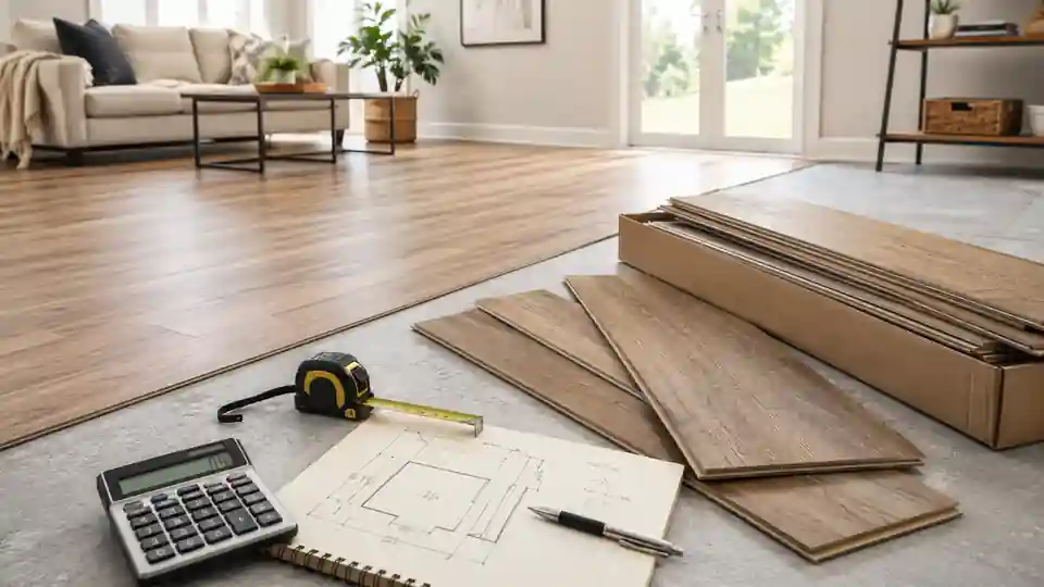 Vinyl Plank Flooring Calculator — LVP Planks, Boxes and Cost